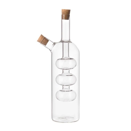 Tall 280mL Glass Oil & Vinegar Bottle - Oil Bottles