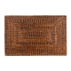 Dark Brown Rattan Napkin Holder - Placemats & Coasters