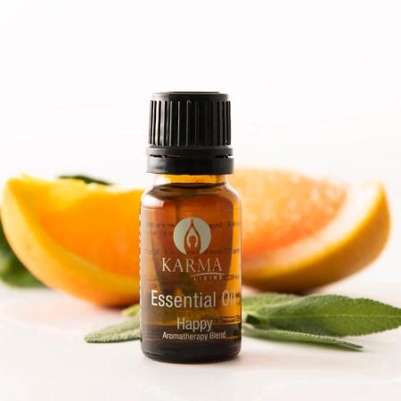 Karma Living Happy Essential Oil Blend - Essential Oils