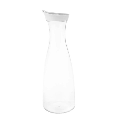 Acrylic Jug with Lid White 1.6L - Jugs