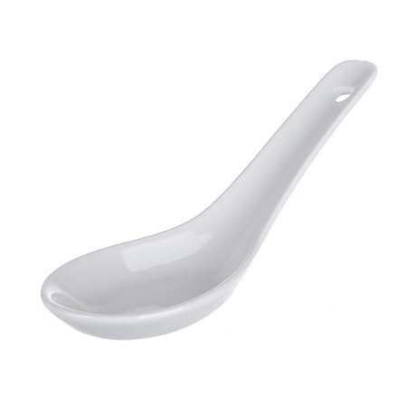 Porcelain Chinese Spoon - Spoons
