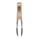 Stainless Steel Tongs Silicone Grey Tip - Tongs