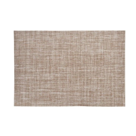 PVC Rectangle Placemat Natural Brown Mottled - Placemats & Coasters