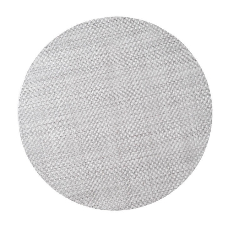 PVC Round Placemat Grey - Placemats & Coasters