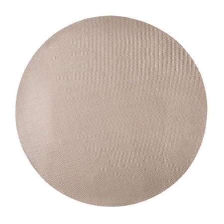 PVC Round Placemat Champagne - Placemats & Coasters