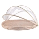 Mesh Food Cover Rattan Base Medium - Outdoor > Outdoor & Patio Furniture > Outdoor Furniture Accessories