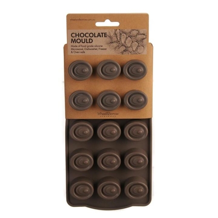 Silicone Chocolate Mould Round - Moulds