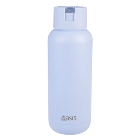 Oasis Bottle Ceramic Periwinkle - Water Bottles