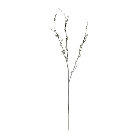Cream Salix Argyracea Stem 89cm - Artificial Floras