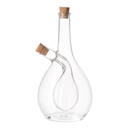 Bulb 480mL Glass Oil & Vinegar Bottle - Oil Bottles