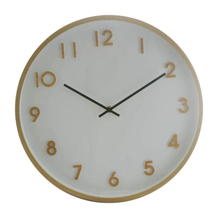 Wood Look Wall Clock - Clocks