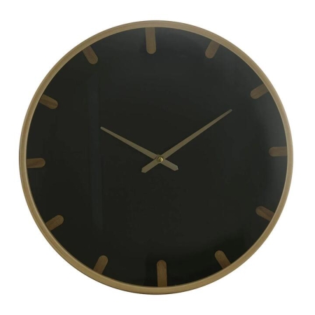 Black & Wood Wall Clock - Clocks