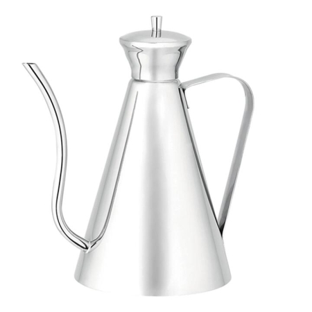 OIL CAN Luxury S/Steel 500ml - Oil Bottles