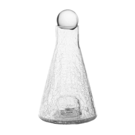 Crushed Glass Decanter with Ball - Decanters