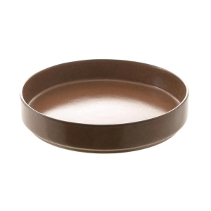 Straight Leather Salad Bowl