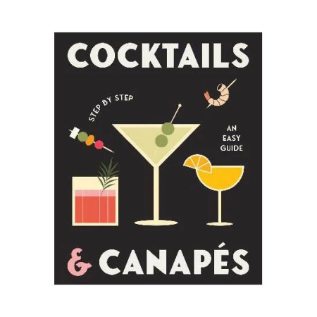 BOOK Cocktails and Canapes Step By Step - Books