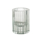 Chocolate Ribbed Swirl Coupe Glass - Coupe Glasses