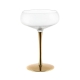 Champagne Flute Gold Stem - Home & Garden > Kitchen & Dining > Tableware > Drinkware
