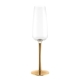 Wine Glass with Gold Stem - Wine Glasses