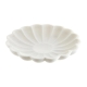 White Marble Ribbed Taper Candle Holder 10x5cm - Candle Holders