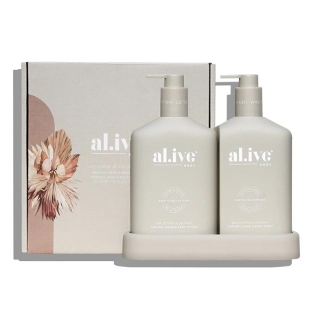 al.ive body Sea Cotton & Coconut Wash & Lotion Duo - Body Washes