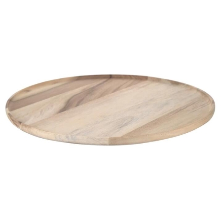 Acacia Wood Round Tray 48cm - Trays
