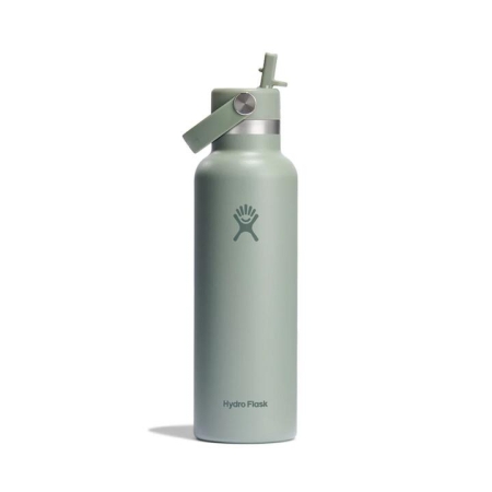 Hydro Flask Standard Mouth Agave Bottle with Flex Straw Cap 621ml - Water Bottles