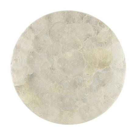 Pearl Capiz Round Placemat 35cm - Placemats & Coasters