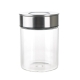 Glass Storage Jar with Stainless Steel Press Lid Medium - Kitchen Storage