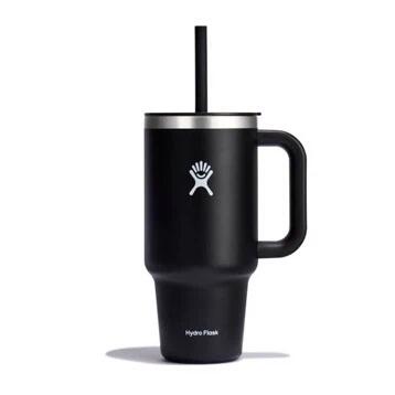 Hydro Flask All Around Black Travel Tumbler 946ml - Water Bottles