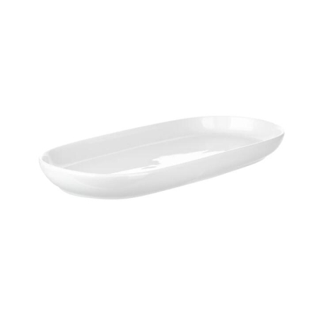 Porcelain Oval Serving Plate Small - Plates