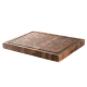 Dark Brown Acacia Wood Rectangle Breakfast Tray 58x20cm - Trays