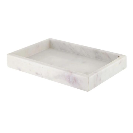 Marble Rectangle Tray 23x15x2.5cm - Trays