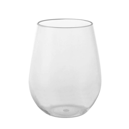 Poly Carb Stemless Wine Glass - Wine Glasses