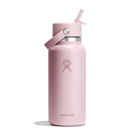 Hydro Flask Wide Mouth Trillium Bottle with Flex Straw Cap 946ml - Water Bottles