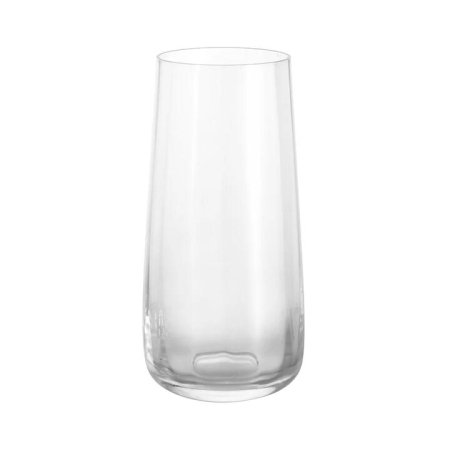 Hi Ball Glass Ribbed Clear - Hi Ball Glasses