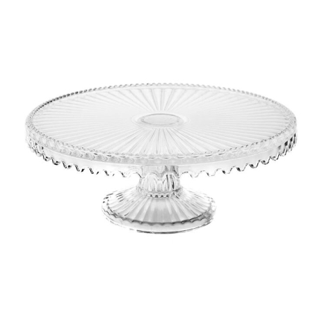 Damla Round Footed Cake Stand - Cake Stands