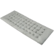 Costway195 x 74 x 7 CM Lounge Chair Cushion with 4 Fixing Straps and Bed Fixing Pocket-Grey