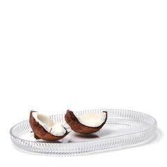 Ogin Glass Oval Platter 38 x 25cm