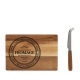 Fromage Cheese Board with Knife 24.5 x 17cm - 2 Piece