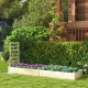 CostwayShoe Bench with Cushion Farmhouse Shoe Bench with Storage-White - Garden Storage