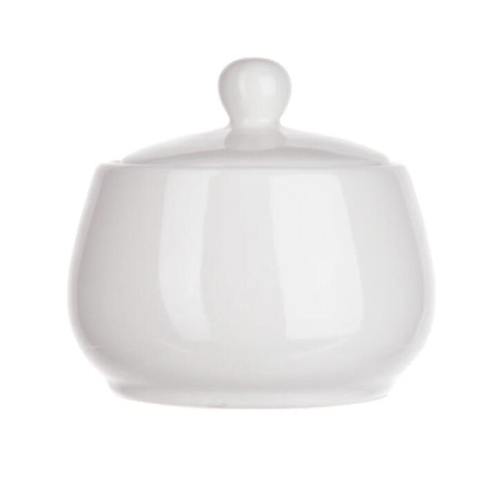 Porcelain Sugar Bowl with Lid 8.9cm - Home & Garden > Kitchen & Dining > Tableware