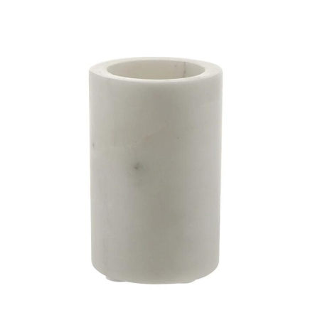 White Marble Bathroom Tumbler 11x7cm - Home & Garden > Kitchen & Dining > Tableware > Drinkware