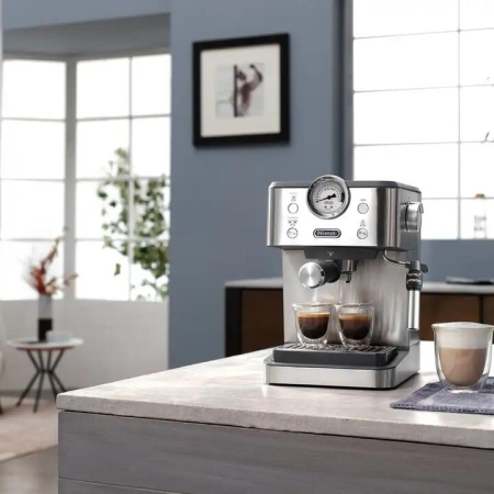 Delonghi De'Longhi Classic Manual Coffee Machine Metal