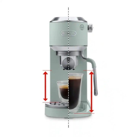 Delonghi Dedica Duo Manual Coffee Machine Green