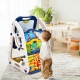 CostwayFolding Platform Hand Truck with 150 Kg Weight Capacity-Blue - Outdoor > Outdoor Storage & Garages > Garages