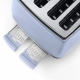 Delonghi Icona Capitals 4 Slice Toaster Light Blue