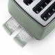 Delonghi Icona Capitals 4 Slice Toaster Green