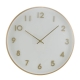 Black & Brushed Gold Table Clock - Clocks