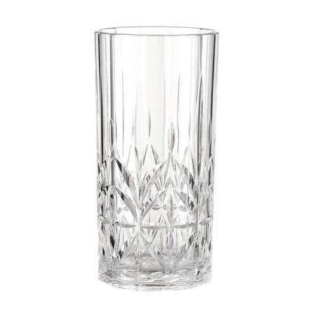 Cut Polycarb Hi Ball - Home & Garden > Kitchen & Dining > Tableware > Drinkware